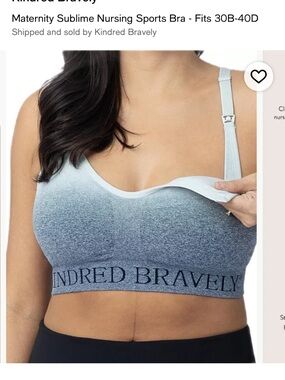 Kindred Bravely Gray Ombre Nursing Sublime